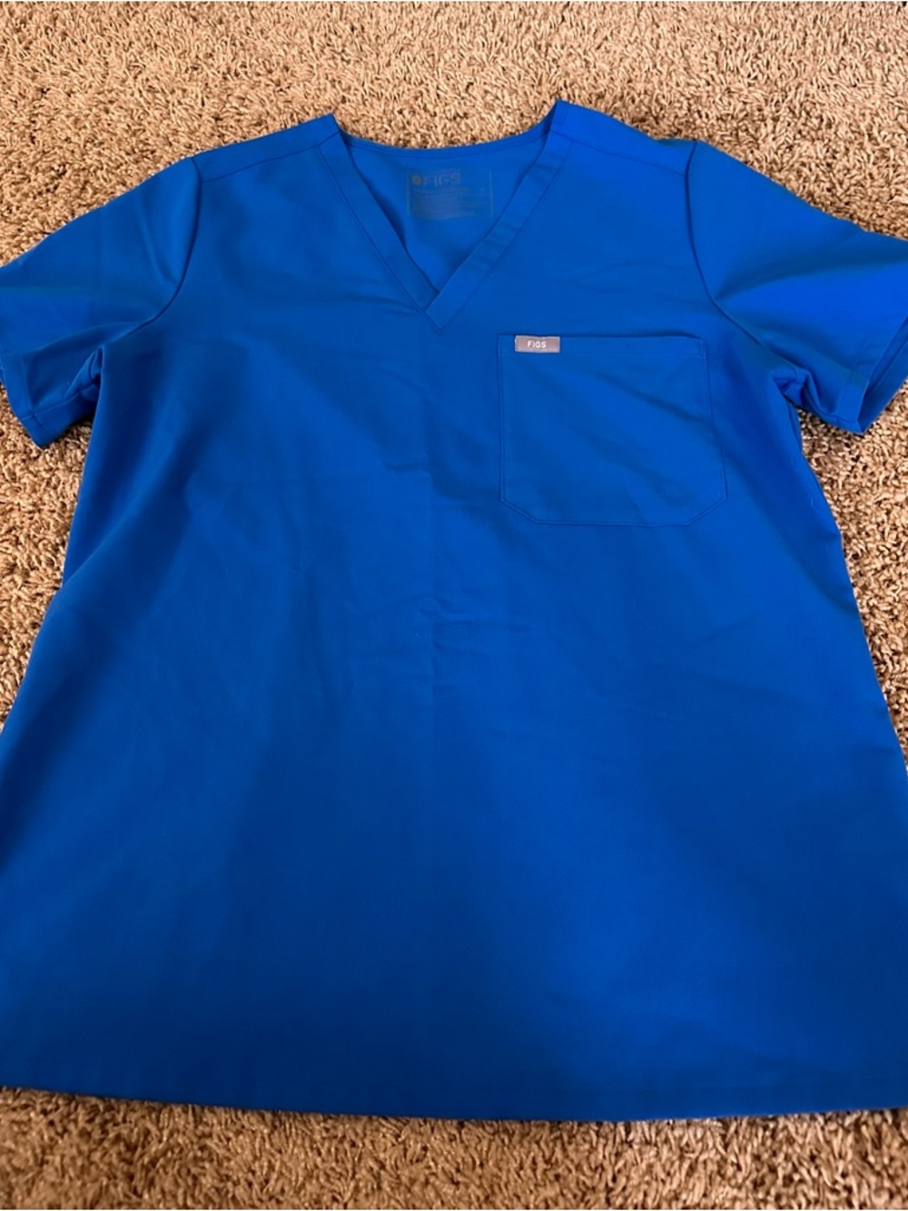 Figs Royal Blue Scrub Set Medium - Picture 8 of 12